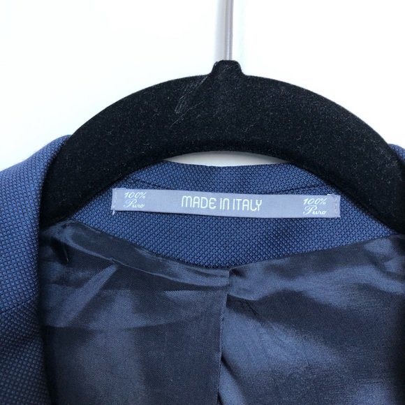 Sartoria Cantarelli Italian brand navy blazer - Picture 2 of 4
